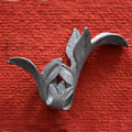 125x150mm Ornamental Wrought Iron Components Forged Steel Floral Elements Leaf and Flowers for Gate Fence  Railing Parts