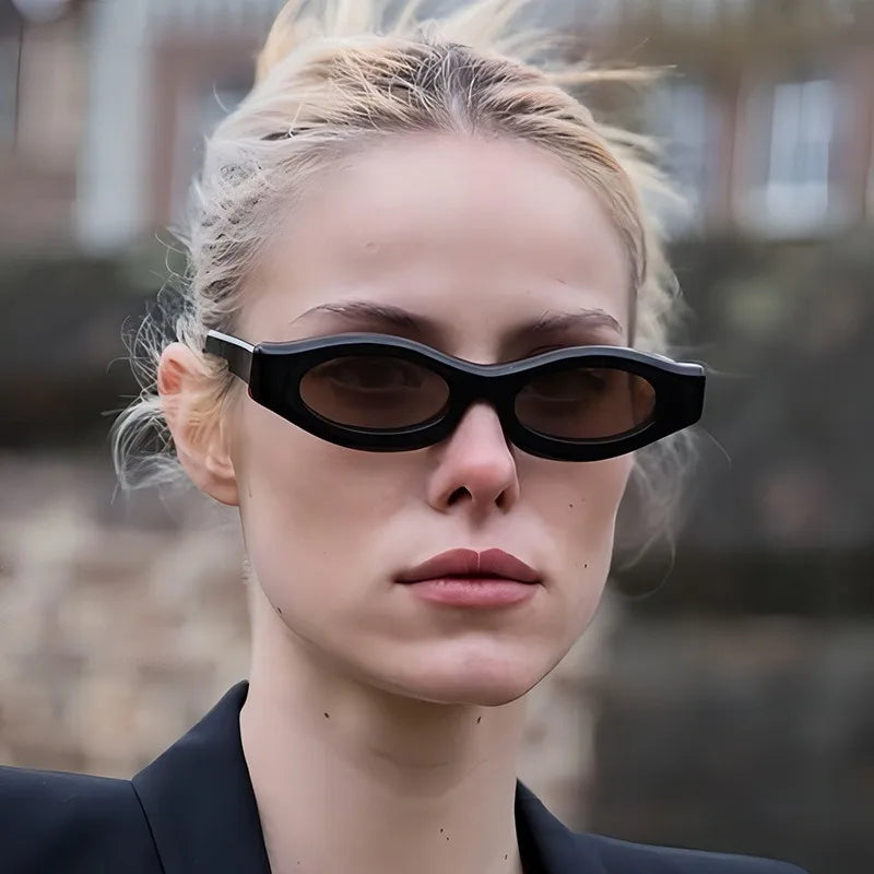 Trendy Shades Style Sunglasses High Quality Custom logo Vintage Sun Glasses Retro Fashion Women Shades Sunglasses for 2025