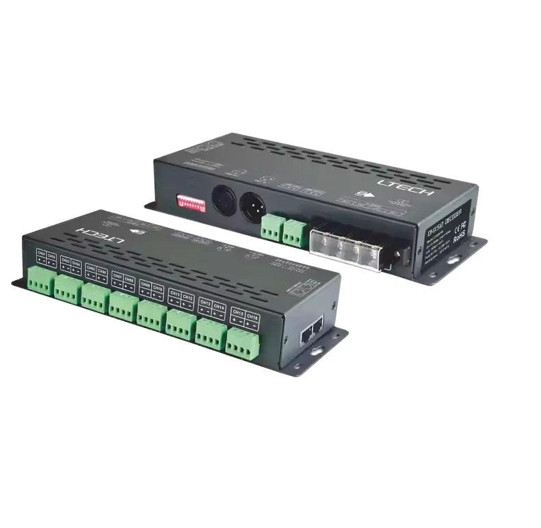 Ltech DMX512 Decoder LT-880-350 with the Standard RDM Remote Device Management Protocol Supports DMX512signal DMX RDM CC Decoder