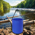 Outdoor Portable Lightweight Durable Folding Waterproof Bag Bucket for Washing Dishes Camping Hiking