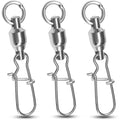 Newbility Factory Wholesale Multi-size Sliver Ball Bearing Swivel with Nice Sanp
