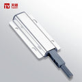 Modern Durable Aluminum Alloy Plastic Cabinet Push Open System Damper Magnetic Door Rebound Device for Hotel Living Room Kitchen