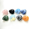 Factory Price Natural Gemstone  Wholesale Crystal Carvings  Sleeping Cats Carvings