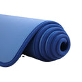 Wholesale Extra Thick NBR Yoga Mat Durable Anti-Tear PU Material Custom Logo Home Gym Fitness Equipment Comfortable Folding Mat