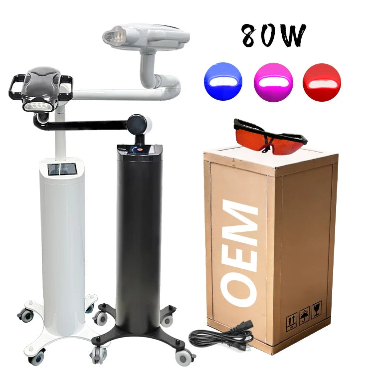 High Quality Led Blue Laser Teeth Whitening Machine/ Dental Bleaching/dental Whitener/teeth Whitening Lamp