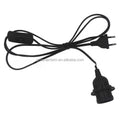 1.8 M Power Cord Cable E27 Pendant Lamp Holder Hagood EU/US Plug 303 Switch for Hanging Lamp LED Bulb Socket Household