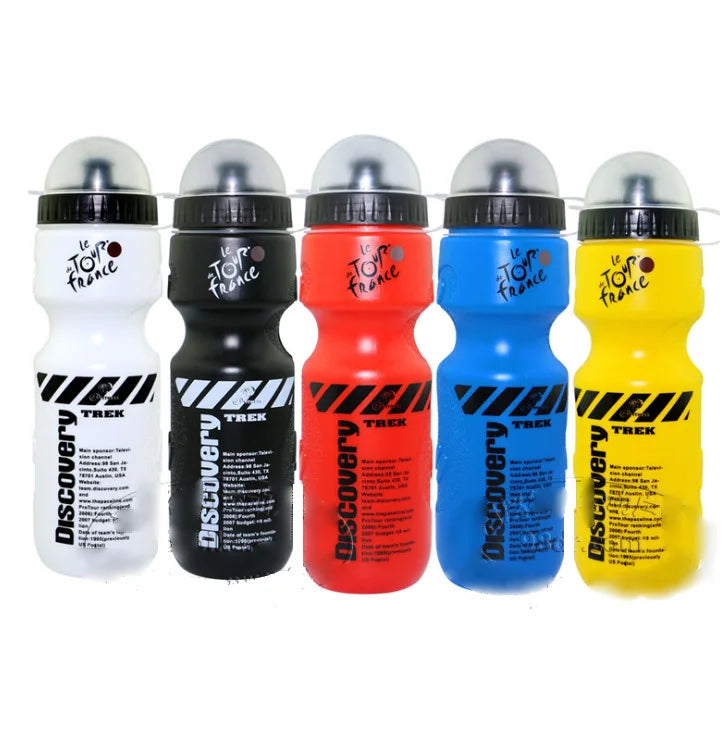 IRONDONKEY Cycling Equipment Bicycle Kettle Water Bottle Sports Bottle 650ML Sports Belt Dust Cover PC Plastic Kettle