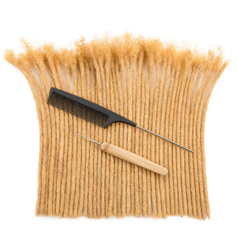BLT 6"-18" Wholesale Vendor Price Double Draw Weft Hair Ends Dreadlock Extensions Crochet Soft Locs Remy Grade Hair Extensions