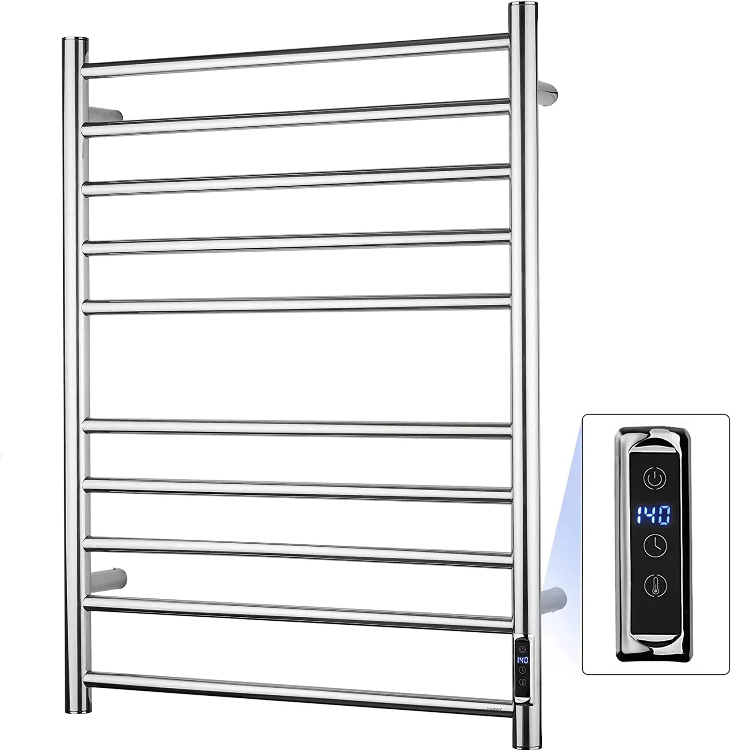 Hotel Waterproof Electric Heating Towel Rail Smart Towel Rack Bathroom Towel Racks