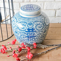 Wholesale Chinese Traditional Porcelain Luxury Home Goods Decorative Handmade Ceramic Jar