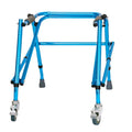 Aluminum Rolling Rollator Platform Walker with Skid-glider Tips MegaBDM
