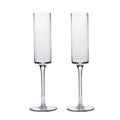 6 oz Straight Champagne Flute Crystal Glass Wedding Champagne Cylinder Glasses Champagne Coupes