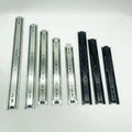 Capacity Side Mount Ball Bearing Rails Cabinet Dresser Glides Wardrobe Kitchen Trash Can Slider Runners Silver