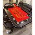 YH 96 Inches Soild Wood Roulette Casino Table Poker Table Custom Professional Roulette Table Set