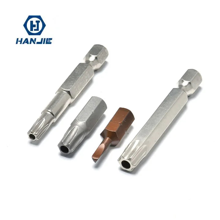 Multi Size Available CRV S2 Steel Torx Square Hole Bit Screwdriver