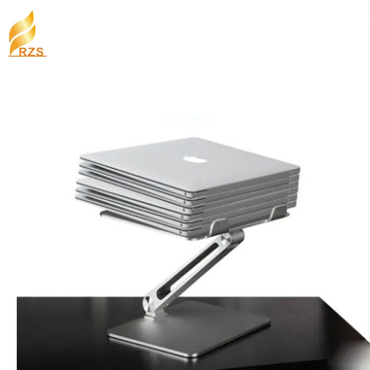 Portable Mount Office School Home Folding Adjustable Aluminum Cooling Dj Laptop Stand