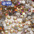 VDD 225 Memory New Color Non-hotfix Glass Rhinestone Crystal Flatback Glitter Strass Stone for DIY Crafts Nail Art Accessories