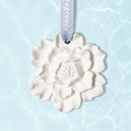 Wholesale New Designed Peony Flower Shaped Hanging Scented Ceramic Aromatherapy Essential Oil Fragrance Diffuser Air Freshener