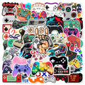 50pcs Game Console Waterproof PVC Vinyl Sticker for Luggage Laptop Water Bottle Mobile Phone Car Bicycle DIY Stickers