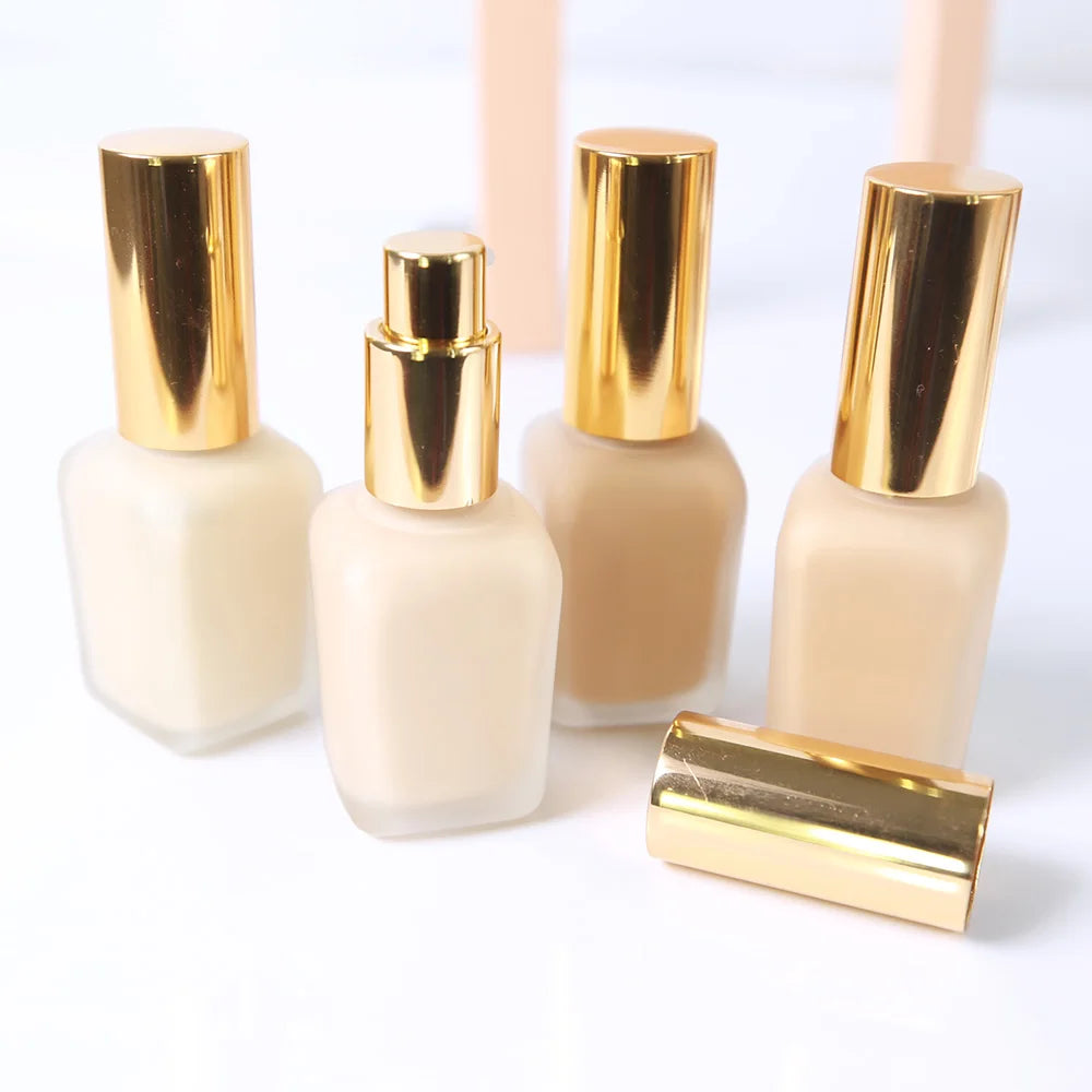 Wholesale Custom Logo 8 Colors High Quality Waterproof Private Label Long Lasting SPF 15 Foundation Matte Liquid Cream
