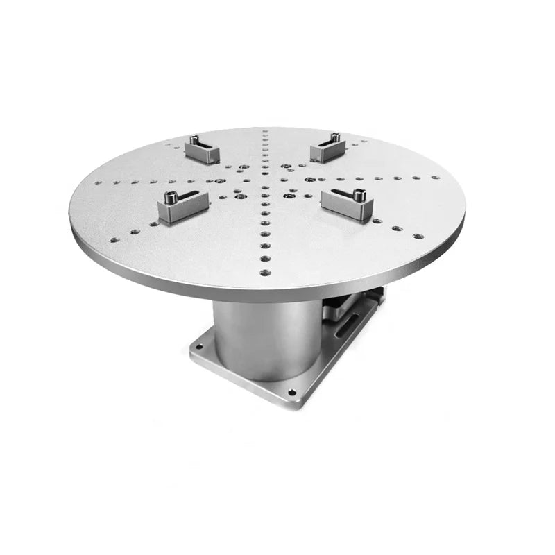 D300 D400 Economic Flat Rotate Table Round Wheel Rotary Axis Worktable for Laser Marking Engraving Pen Chopsticks Etc