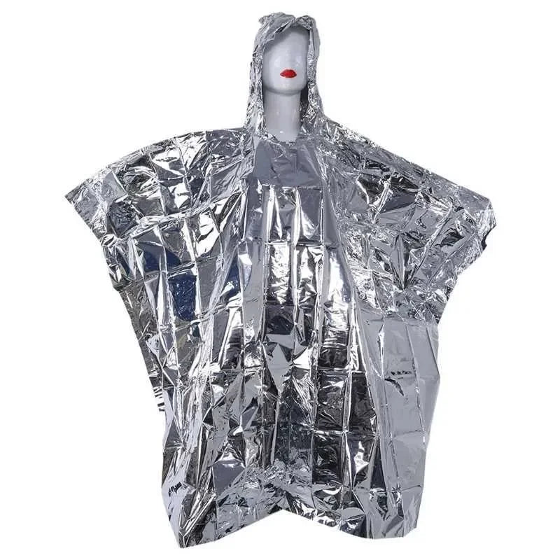 Convenient Disposable Adult Emergency Poncho for Outdoor Activities Waterproof Plastic Rain Cover for Hiking