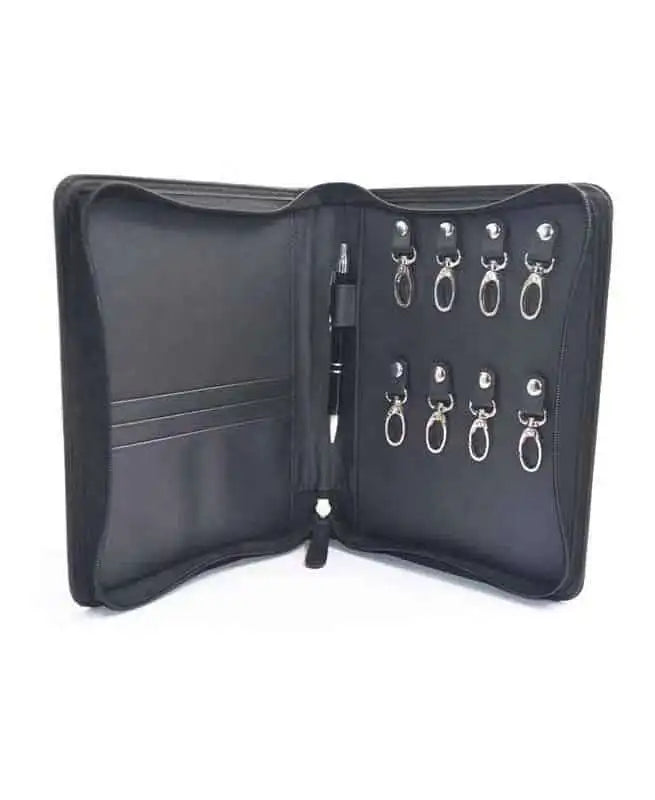 High Quality Custom Big Capacity Portable File Document Bag Real Estate Sales Zipper Briefcase Keychain Bags
