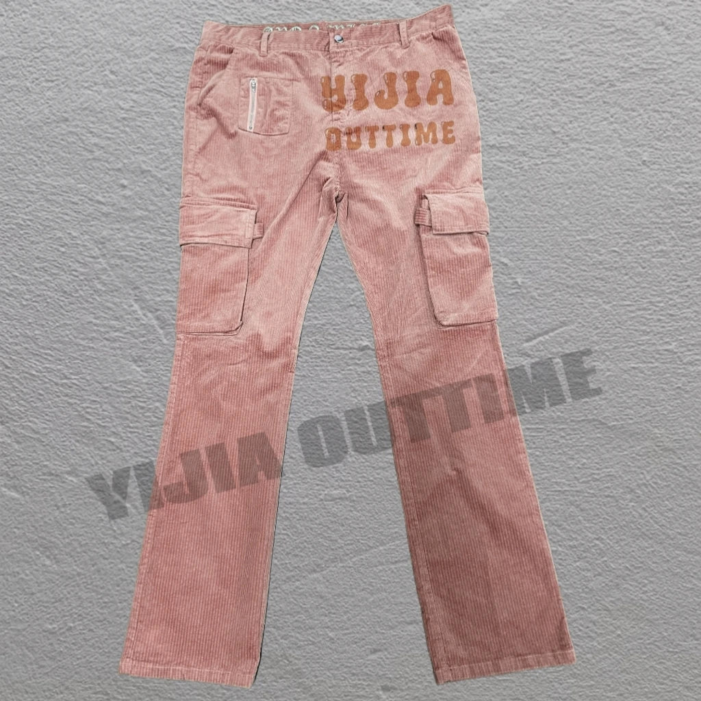 Oem Service Streetwear Manufacturer Custom Spandex Cotton Breathable Men's Cargo Pants