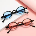 2024 Designer Steampunk Style Unisex Sunglasses Small Round Frame UV400 Sunglasses Hot Selling