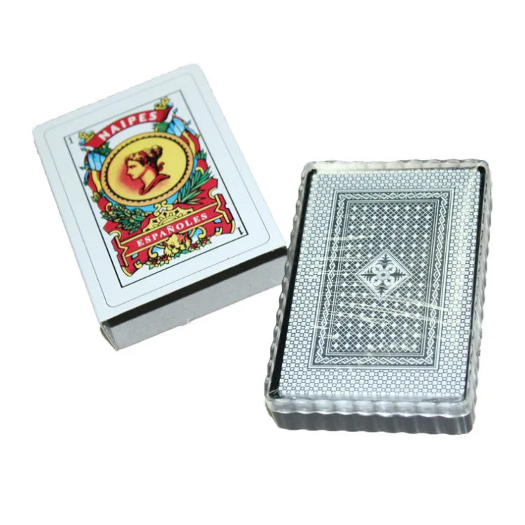 Custom Printed Part Board Game Poker Cards Durable Fun Plastic PVC CN;ZHE 57*87mm 100 Black Gold Black Gold Playing Cards
