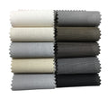 Factory Customized Sunscreen Fabric Roller Blind Window Shades Curtain Zip Screen Smart Fabric Outdoor MegaBDM