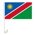 Factory Customized Double Sided Polyester Namibia Car Window Flag Wholesale