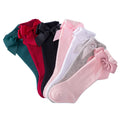Spanish Style 2026 Spring Cute Bow Knee High Socks Baby Socks Kids Knitted Long Cotton Socks