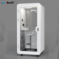 Modern Portable Soundproof Office Public Smoking Room Acoustic Smoking Phone Booth