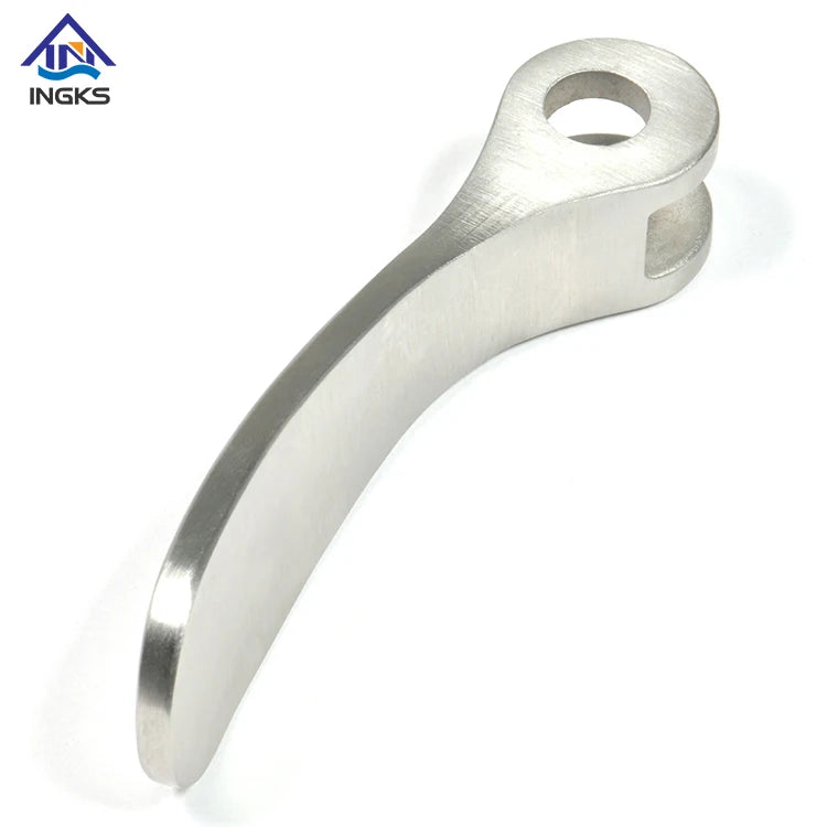 Large Size 109mm Length SS304 Natural Finish Adjustable Clamping Lever High Strength Low Temperature Clamping Levers Handle