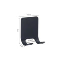 Heavy-Duty Self-Adhesive Stainless Steel Razor Holder Shaver Hook Hanger Stand for Bathroom and Kitchen Shower Storage Rack