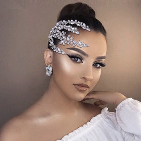 Bendable Wedding Hair Accessories Crystal Hair Jewelry Pins for Woman Rhinestone Bridal Hair Comb for Women
