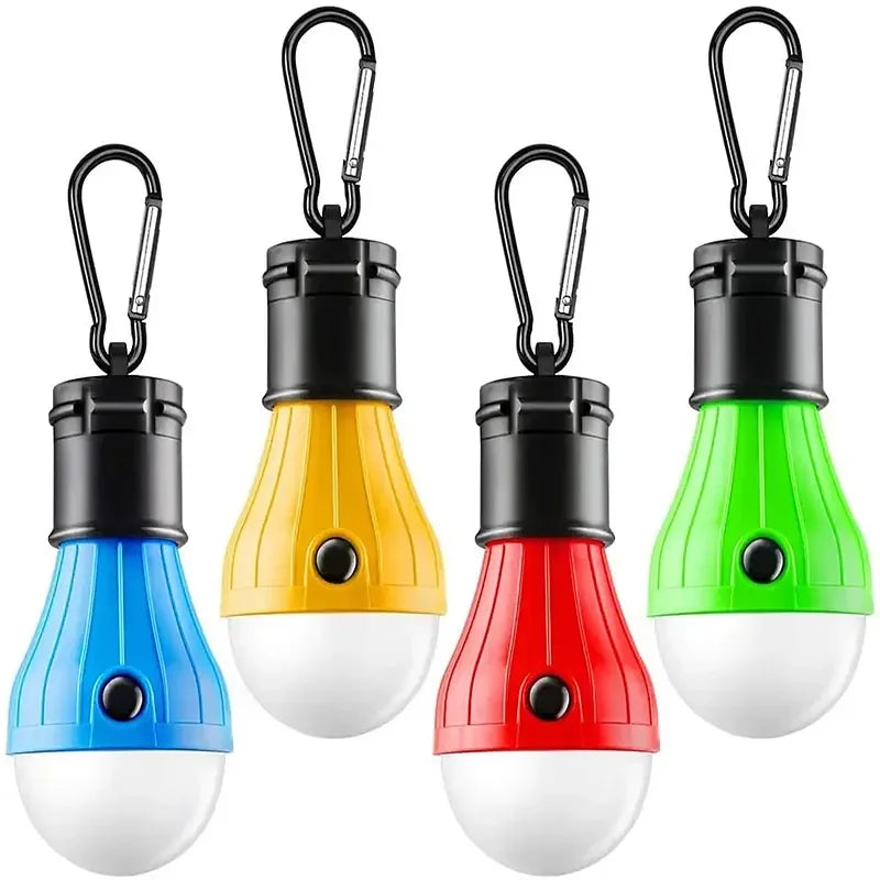 Portable LED Tent Light with Carabiner Hook for Emergency Camping & Hiking LED Light Bulb