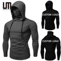 OEM Service Cheap Wholesale Fashion Mens Gym Thin Hooded Long Sleeve Casual Plus Size Fitness Jogging Hoodies Sweatshirt