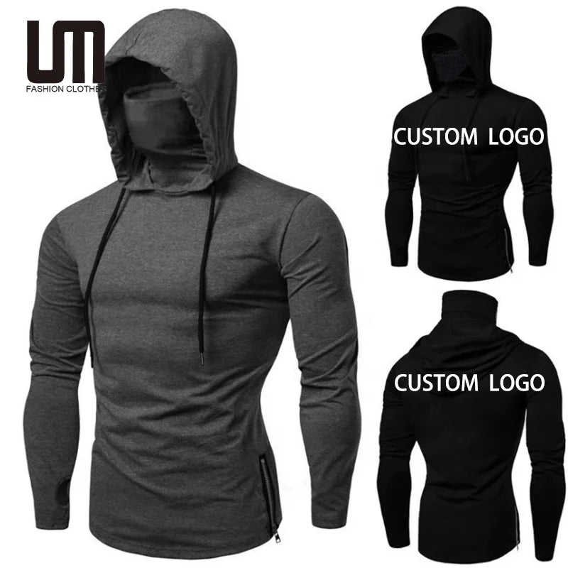 OEM Service Cheap Wholesale Fashion Mens Gym Thin Hooded Long Sleeve Casual Plus Size Fitness Jogging Hoodies Sweatshirt