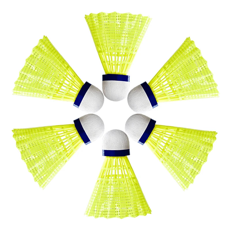 Wholesale Model 670 6PCS Good Durability Nylon Badminton Shuttlecocks