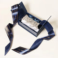 New Blue Folio Gift Box Creative Business Display Gift Box  Packaging High-end Tanabata Birthday Gift Box