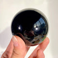 Wholesale Bulk Carved Polished Black Quartz Ball for Home Decoration Engraved Obsidian