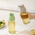 MSH Leak Proof Automatic Opening Lid Big Capacity 500ml Custom Logo Restaurant Oil Jug