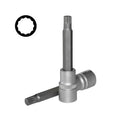 GTYPRO 1/2" Dr. Cylinder Head Bolt Tools Bit Socket M9.5 100MM Mostly for Nissan Honda & Toyota Car