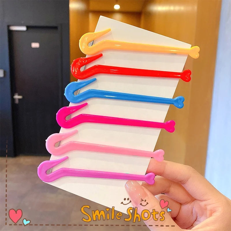 Wholesale Custom Pony Pick Cutting Pain Free Elastic Rubber Hair Band Hairband Remover Hook Tool Hair Tie Cutter for Girls