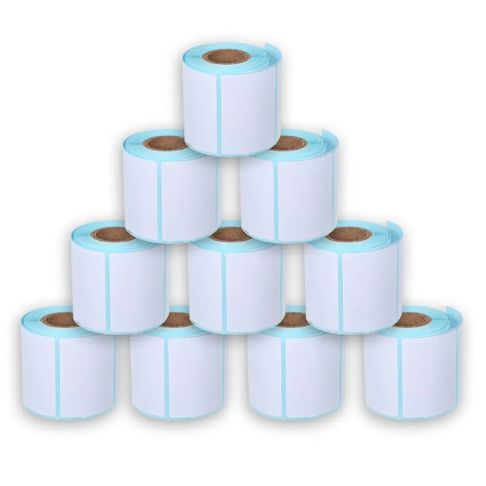 Custom Blank A6 100x150 Thermal Sticker 4x6 Inch 500pcs Waterproof Direct Thermal Shipping Label 4x6