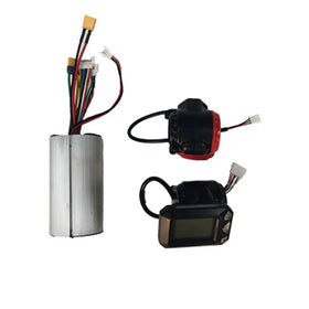 36V Aluminum Brushless Controller LCD Display Brake Accelerator Throttle Sets Replacement Accessories