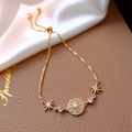 Bracelet Fashion Design Adjustable Pendants Charm Bracelet Gifts Bangles Versatile Elegant Jewelry