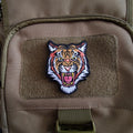 Best-selling Models in 2025 Animal Bear Tiger Wolf Patches Embroidered Badge Hook and Loop Patch for Backpack Hats Jackets